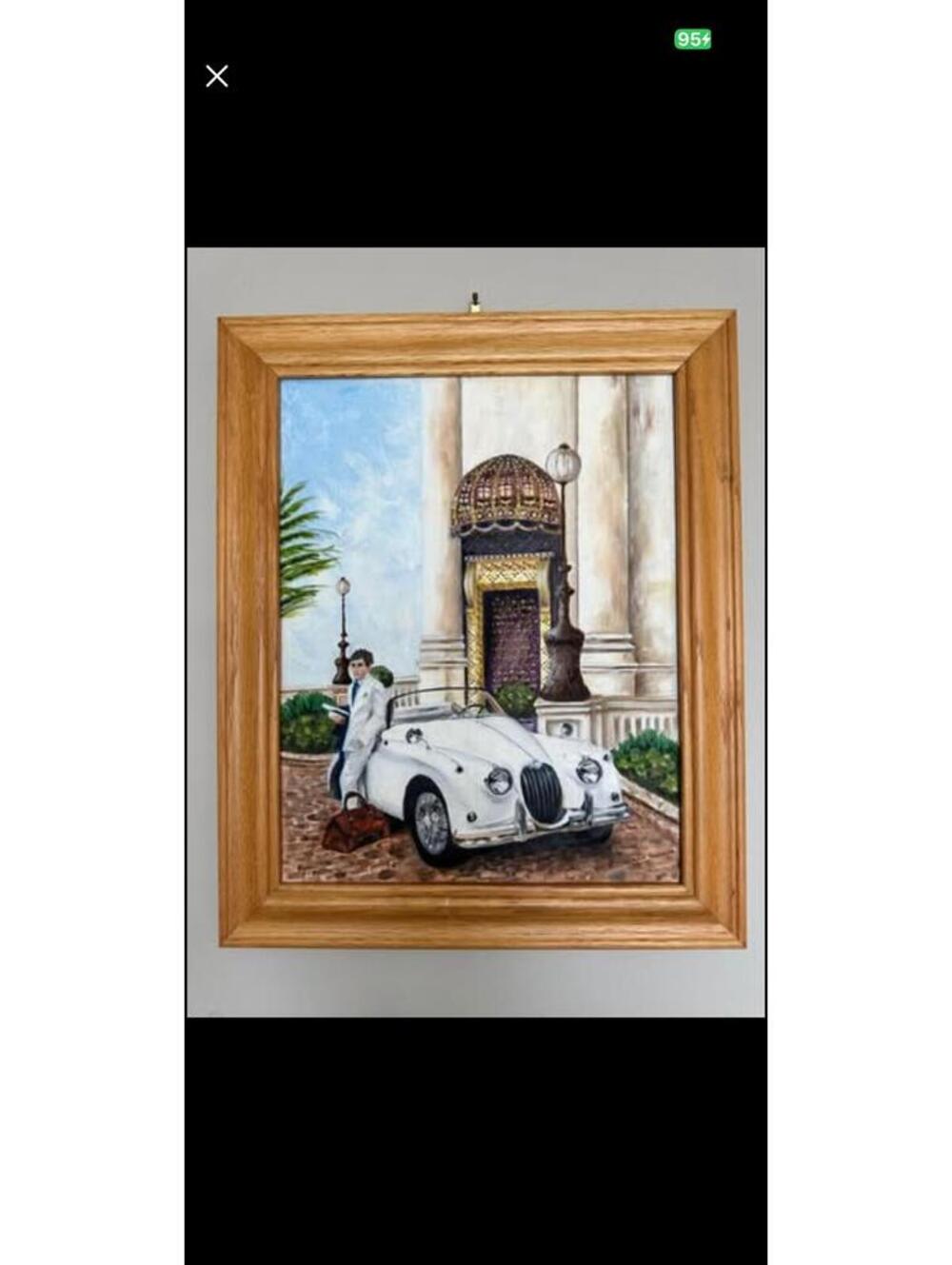 Original Oil Painting Framed 14" X 17"